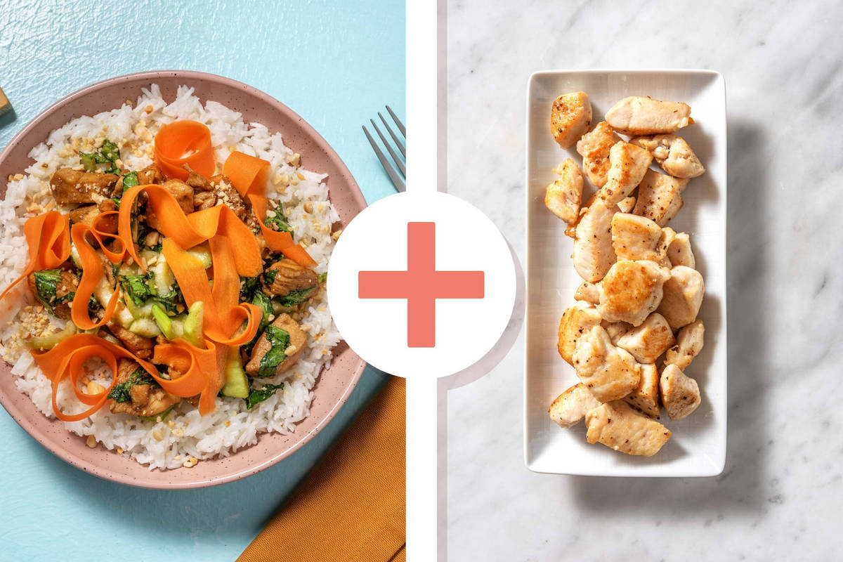 Sticky Extra Chicken Breast and Rice Recipe HelloFresh