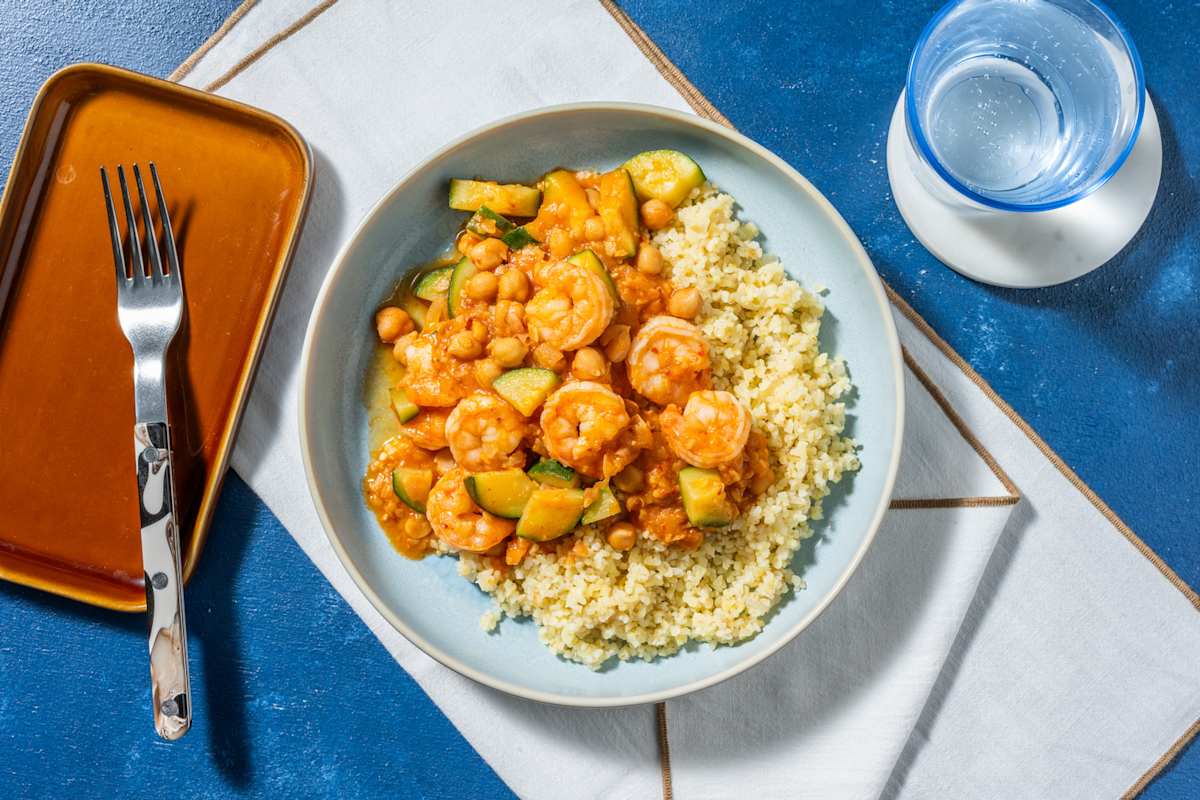 Middle Eastern Style Double  Prawn Stew