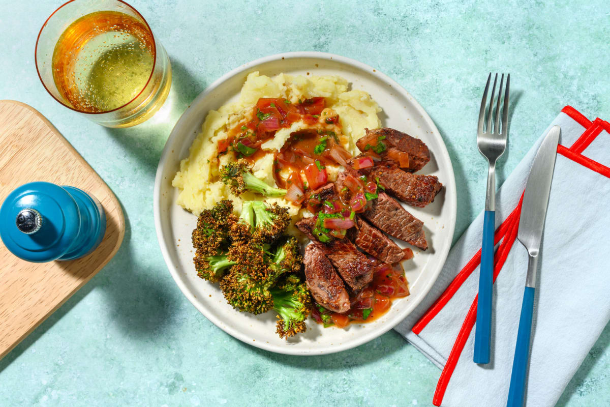 Double Beef Rump in Garlic Parsley Butter