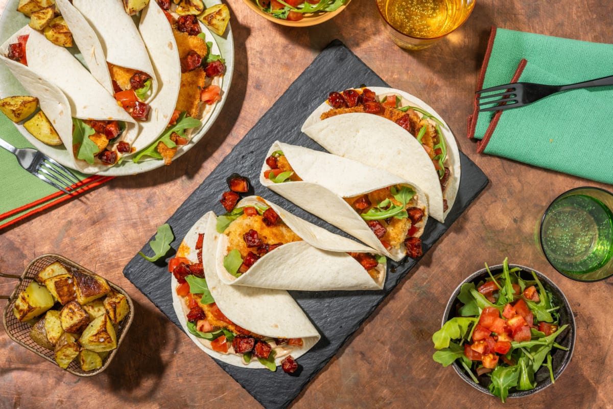 Chicken and Chorizo Fajitas