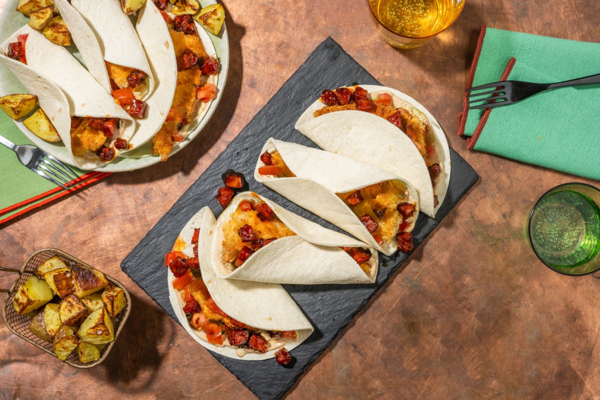 Chicken and Chorizo Fajitas