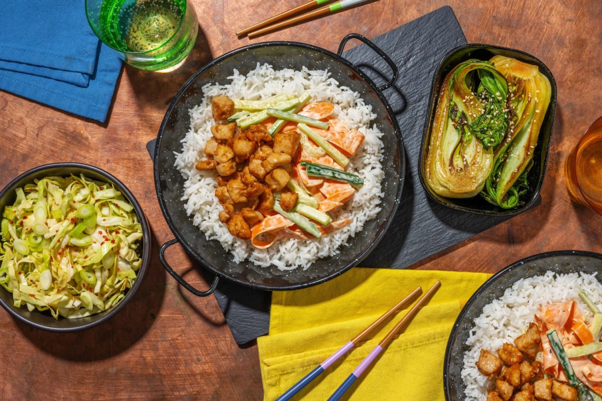 Japansk kyckling-donburi
