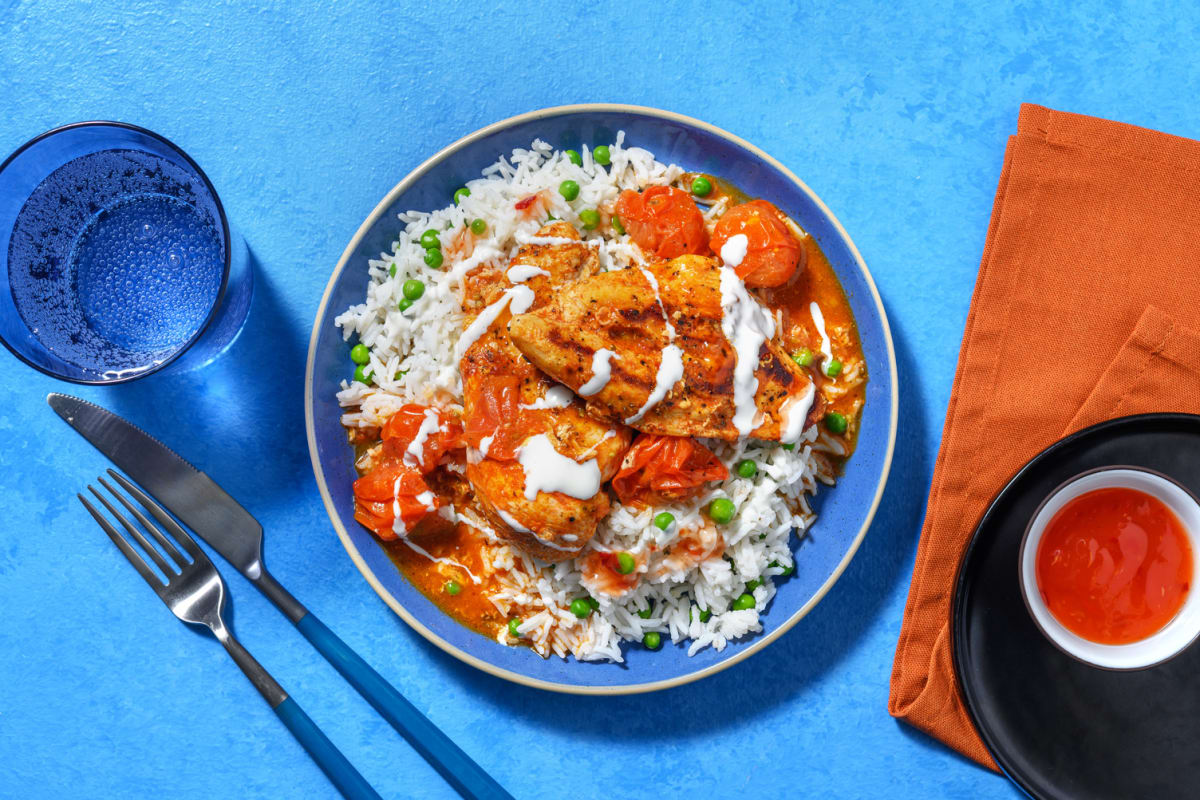 Paprika Chicken and Cherry Tomatoes