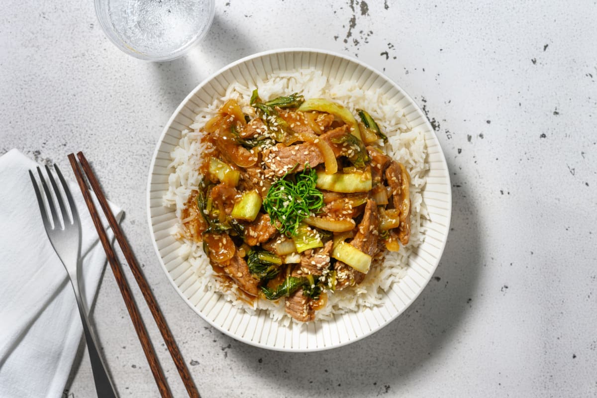 Gyudon : bowl de bœuf à la japonaise