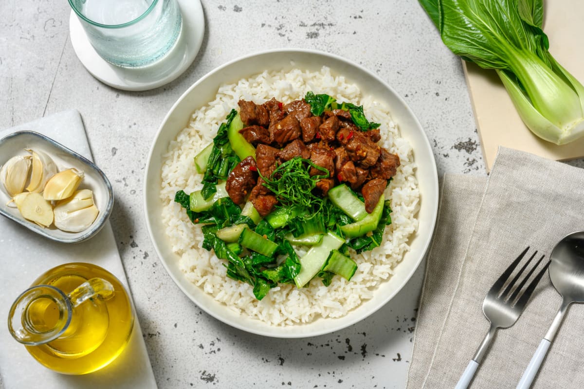 Lap khmer : salade de bœuf cambodgienne