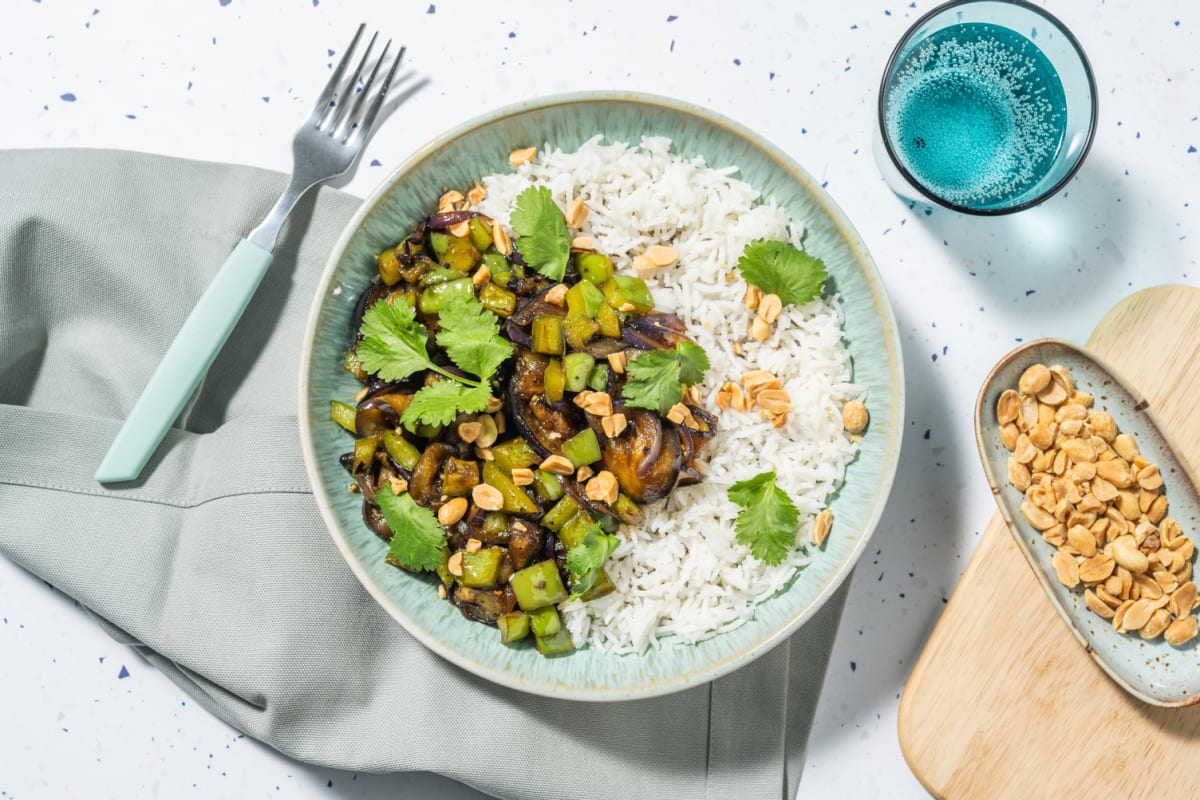 Wok de légumes façon Di San Xian