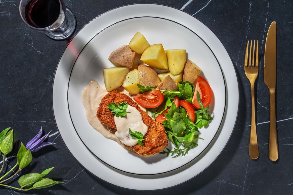 Mediterranean crispy pork