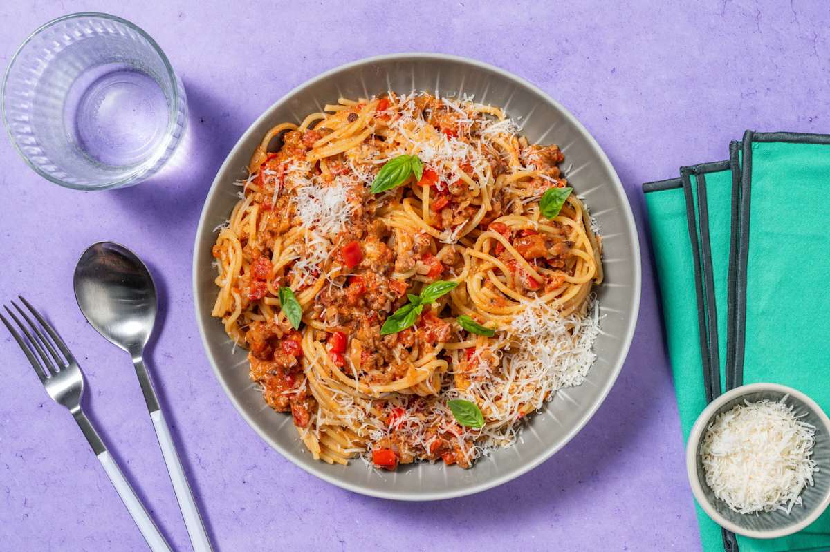 Zonnestraalspaghetti geïnspireerd op Rapunzel