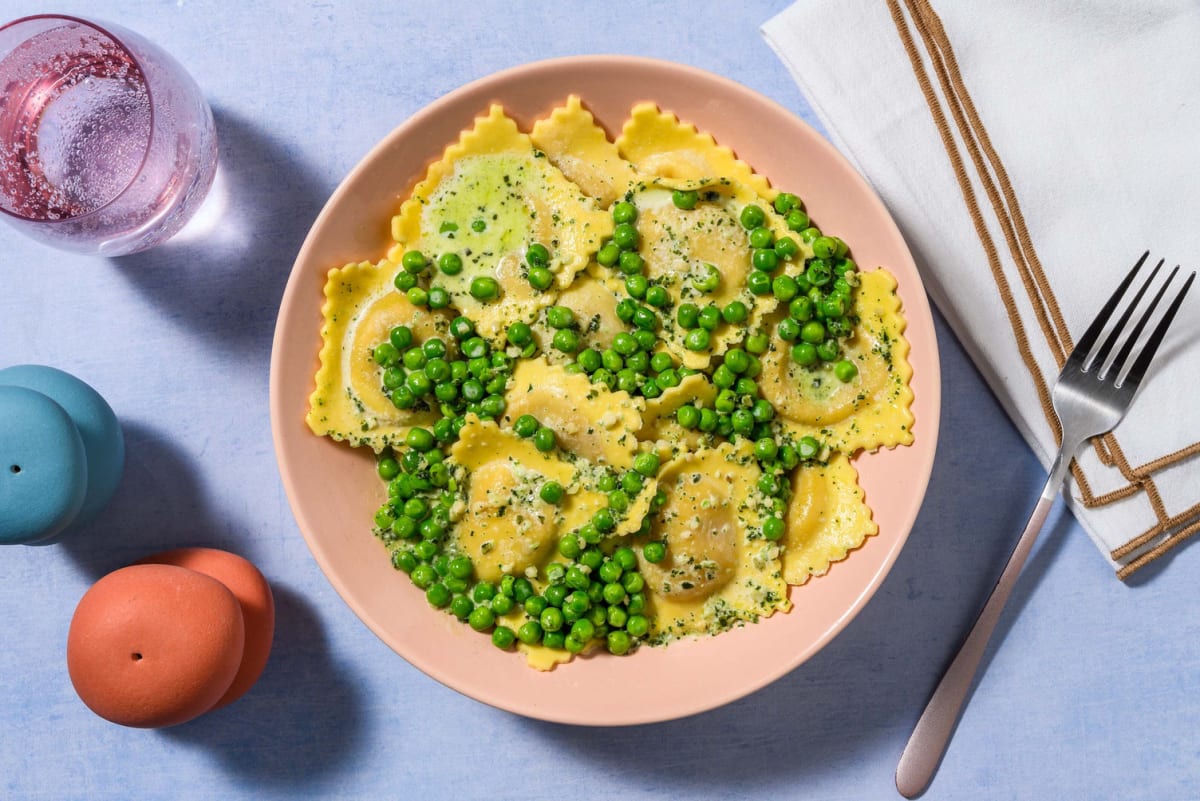 Spinach and Ricotta Ravioli