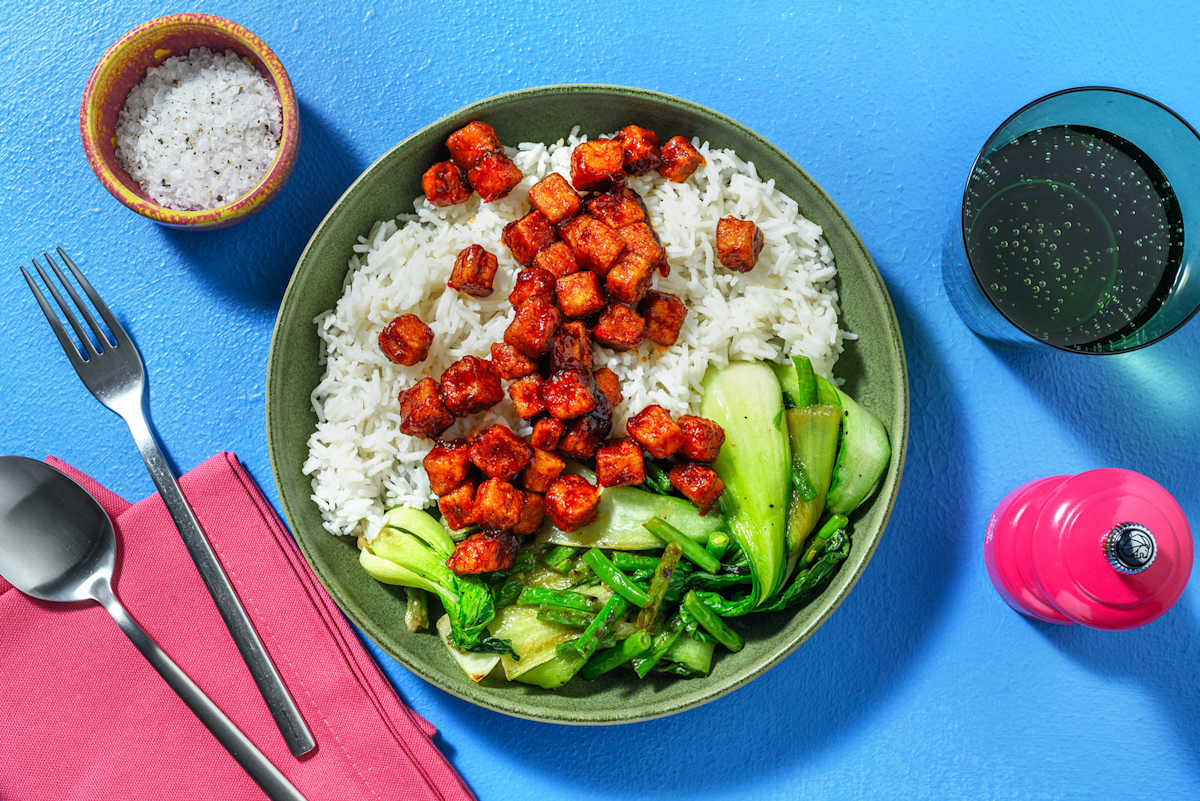 Sweet Sambal-Hoisin Chicken and Jasmine Rice