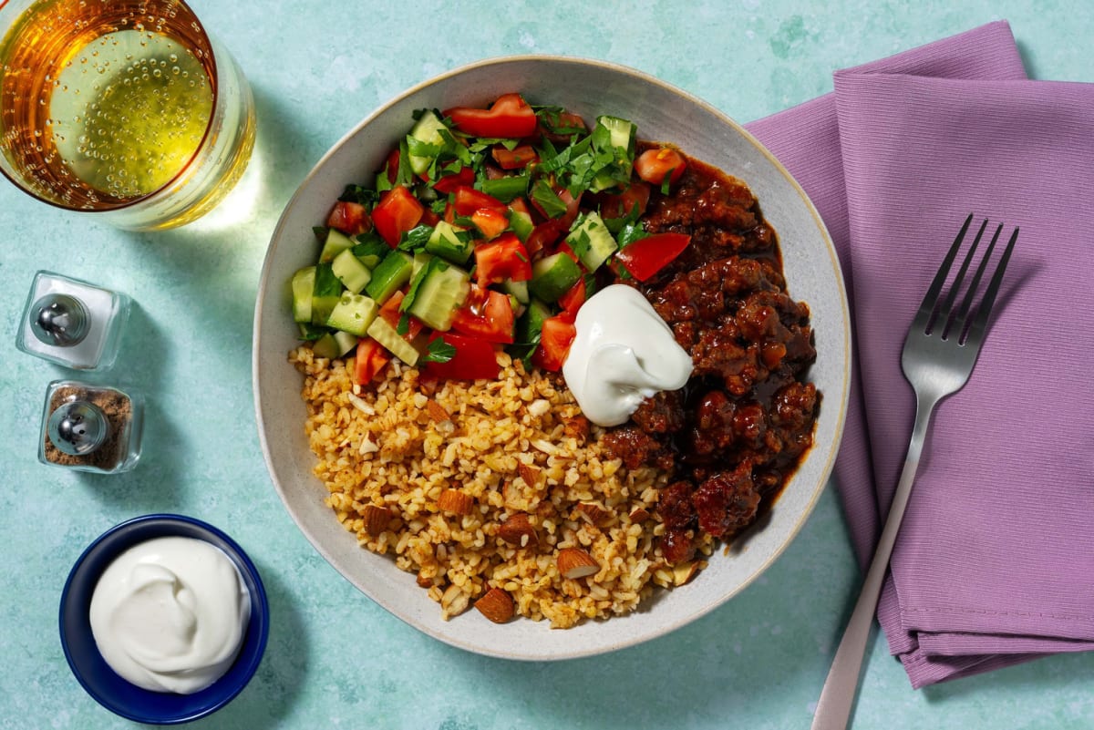 Chutneyglaseret oksekød