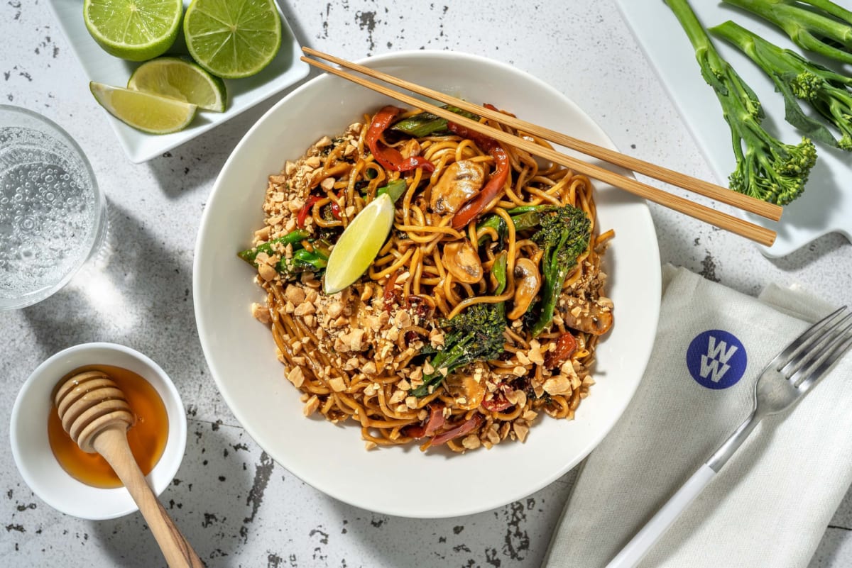 Fragrant Veggie Noodle Stir-Fry