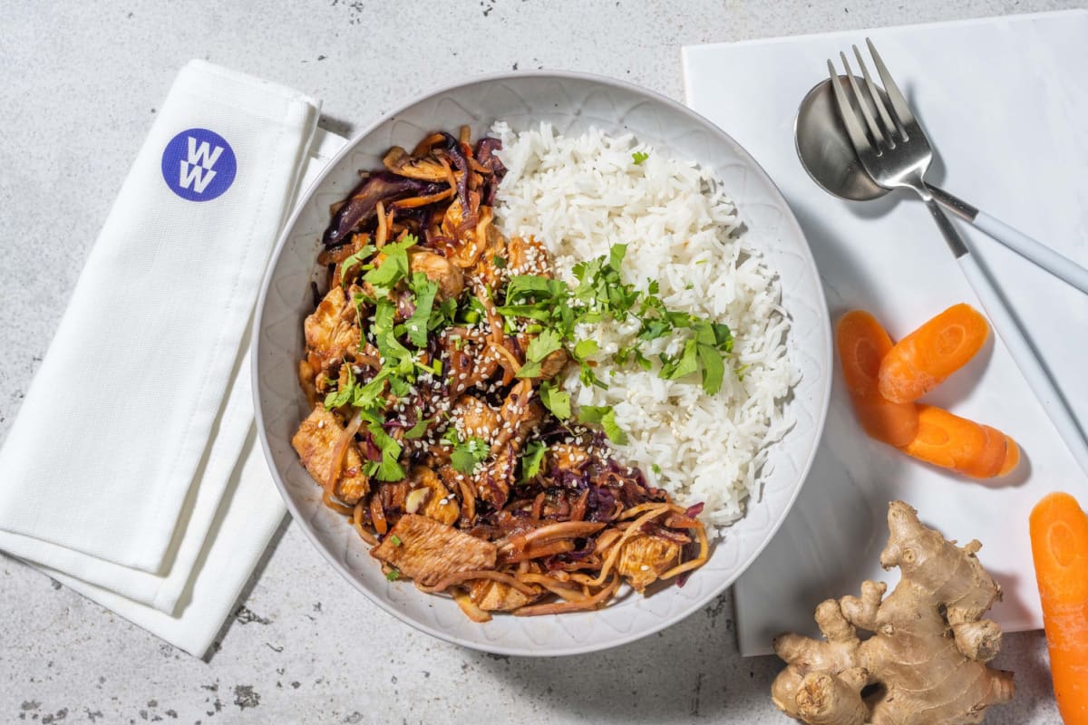 Fragrant Lemongrass and Sambal Chicken and Veg Stir-Fry