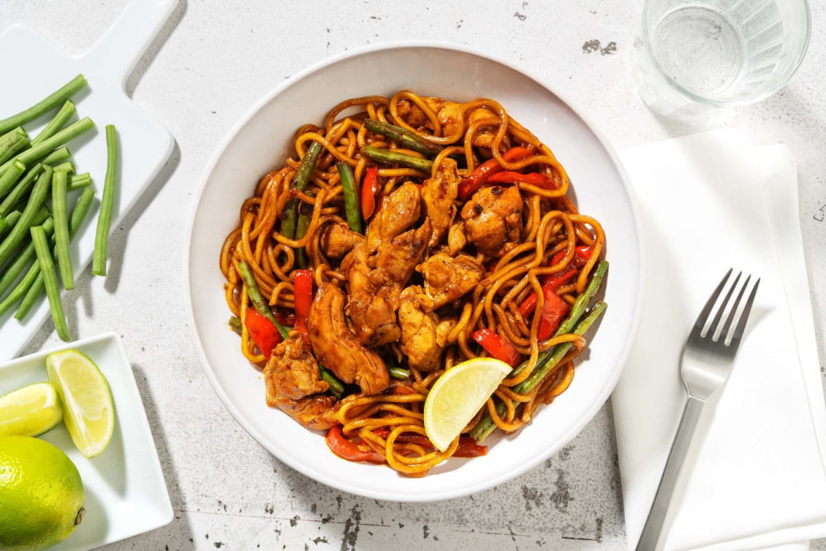 Chinese Style Chicken Noodles