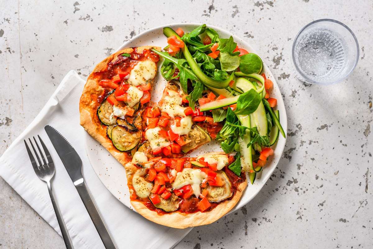 Flammkuchen geïnspireerd op Mickey Mouse