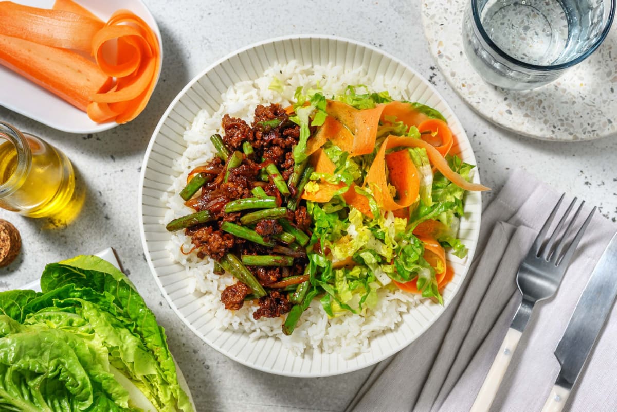 Lemongrass Beef Larb Style Salad