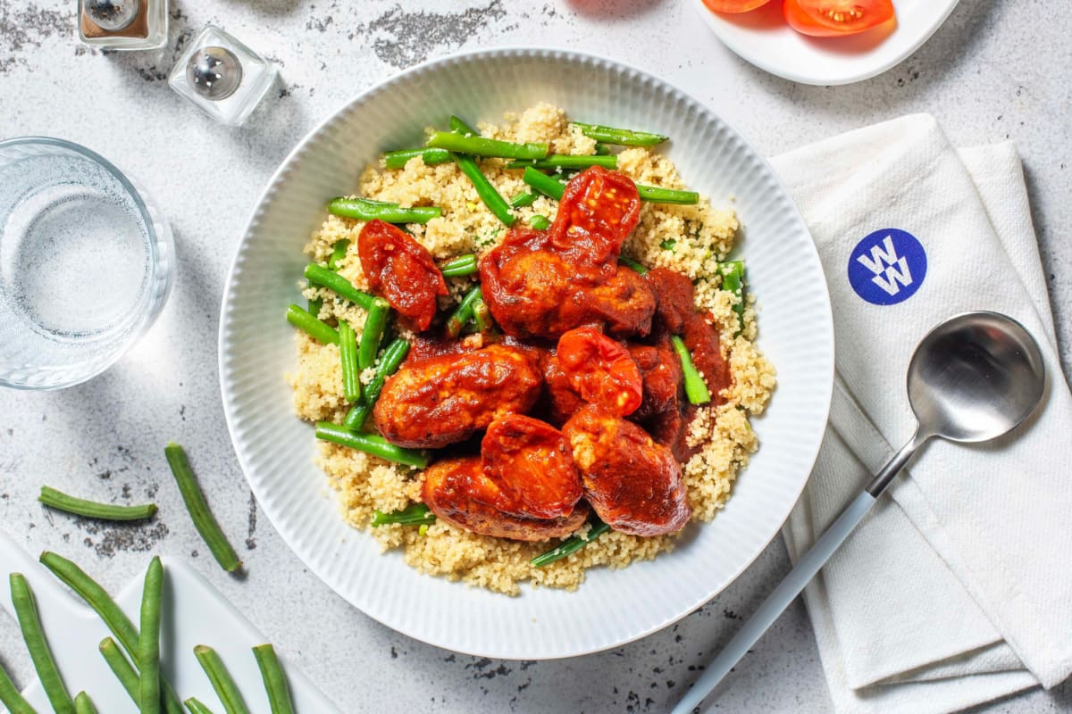 Greek Soutzoukakia Style Pork Koftas