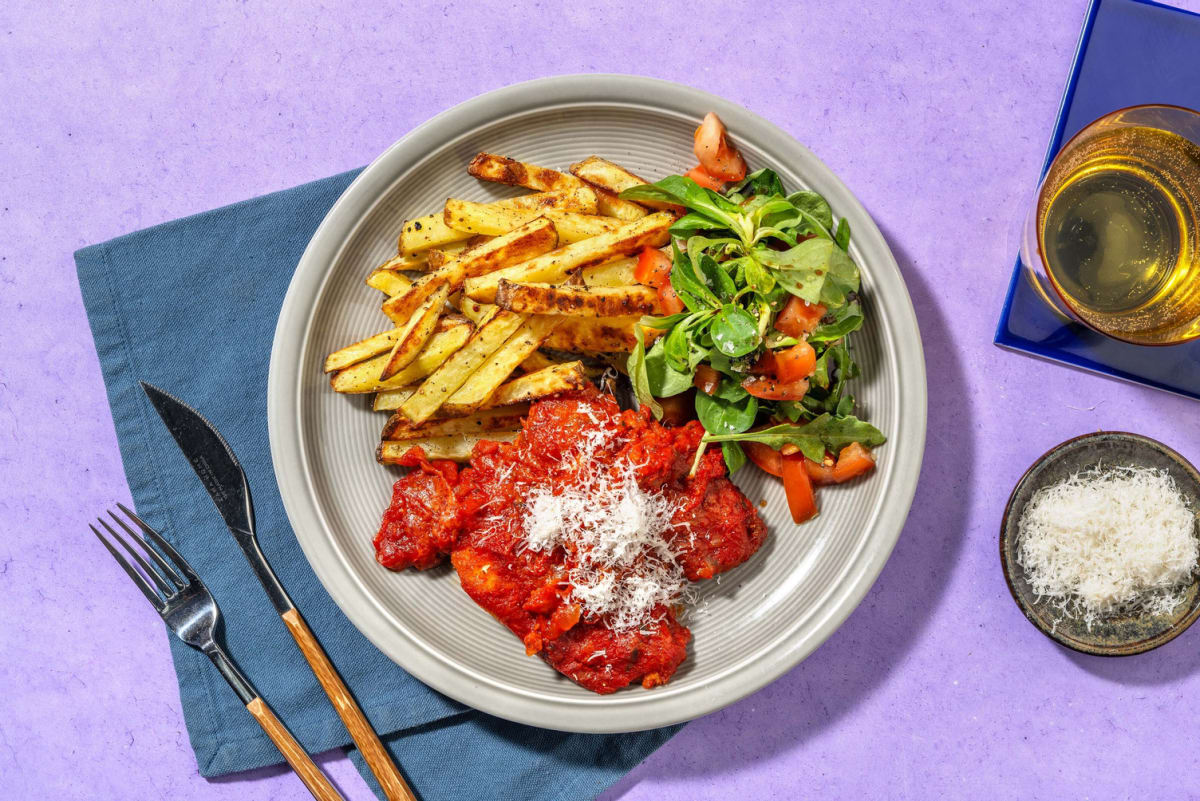Poulet alla parmigiana