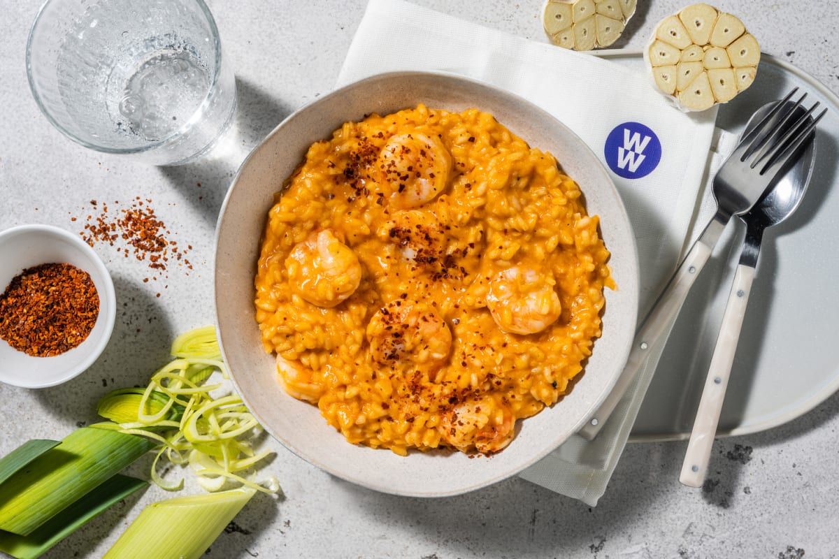 Prawn and Tomato Risotto