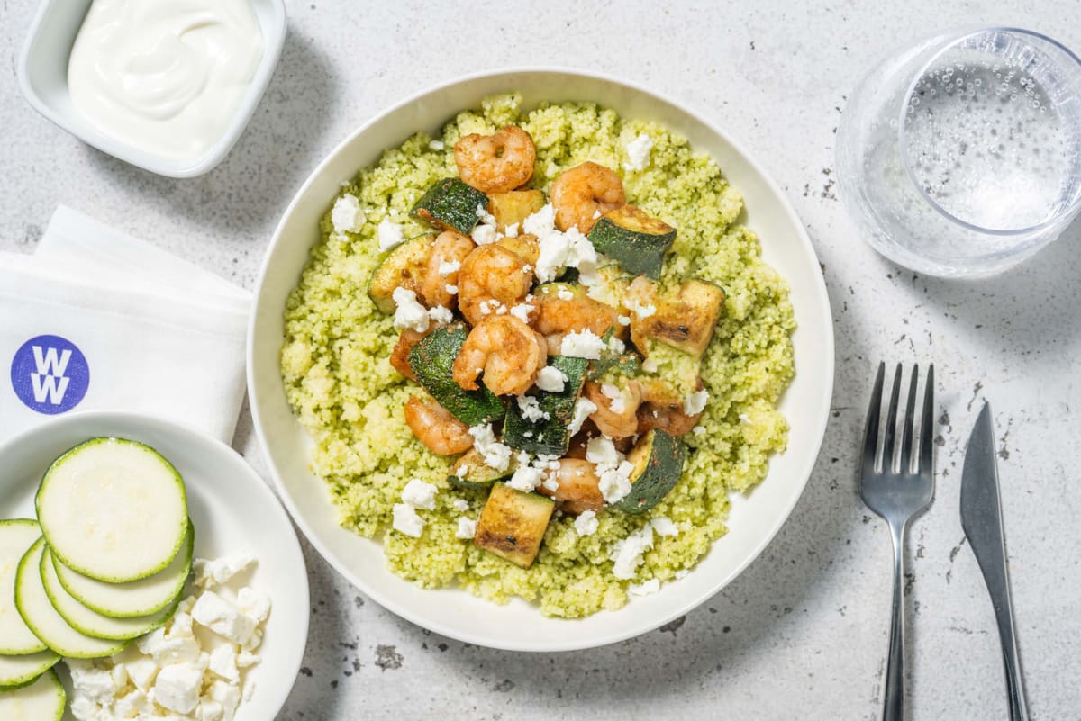 Quick Chermoula Prawns