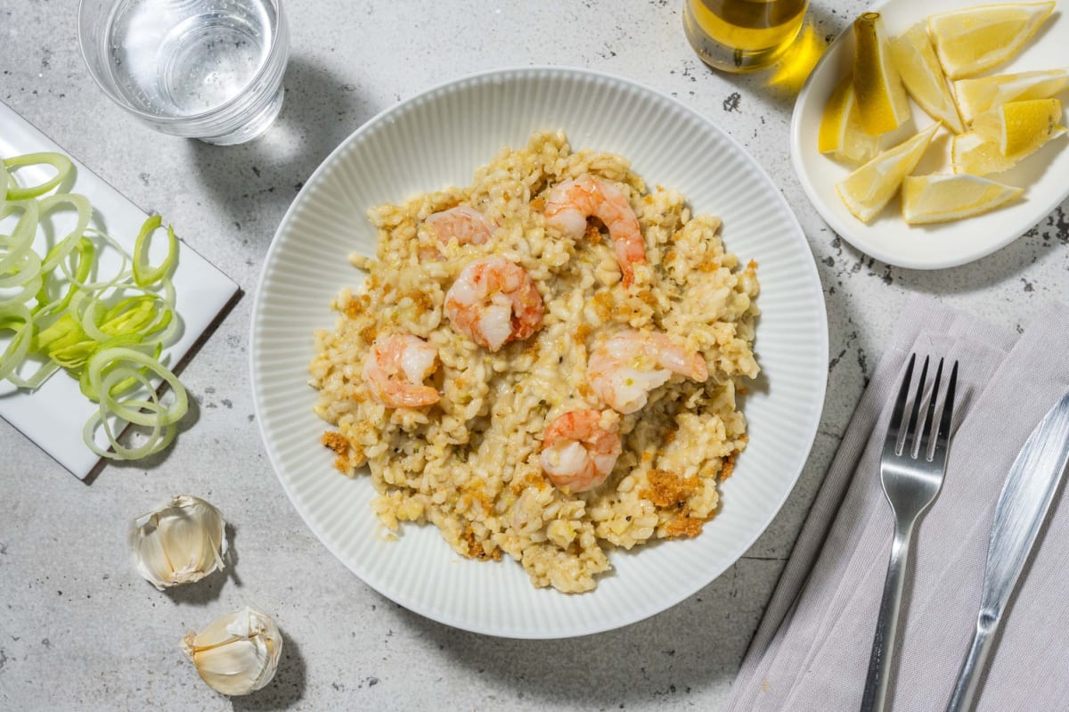 Cajun Spiced Prawn Risotto