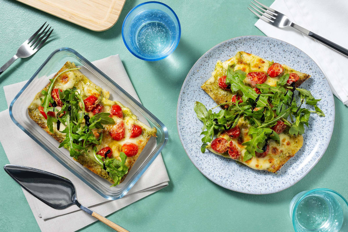 Pesto Caprese Focaccia Recipe HelloFresh