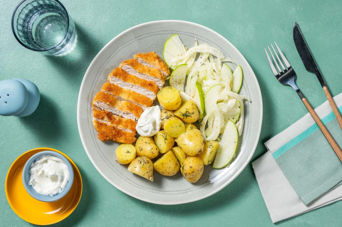 Panert ytrefilet av svin
