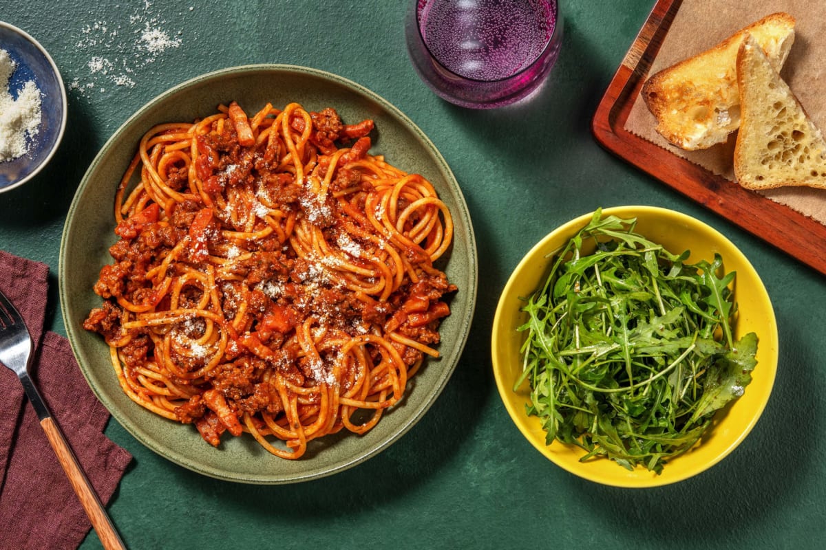 Ultimate Beef and Bacon Spaghetti Bolognese Recipe | HelloFresh
