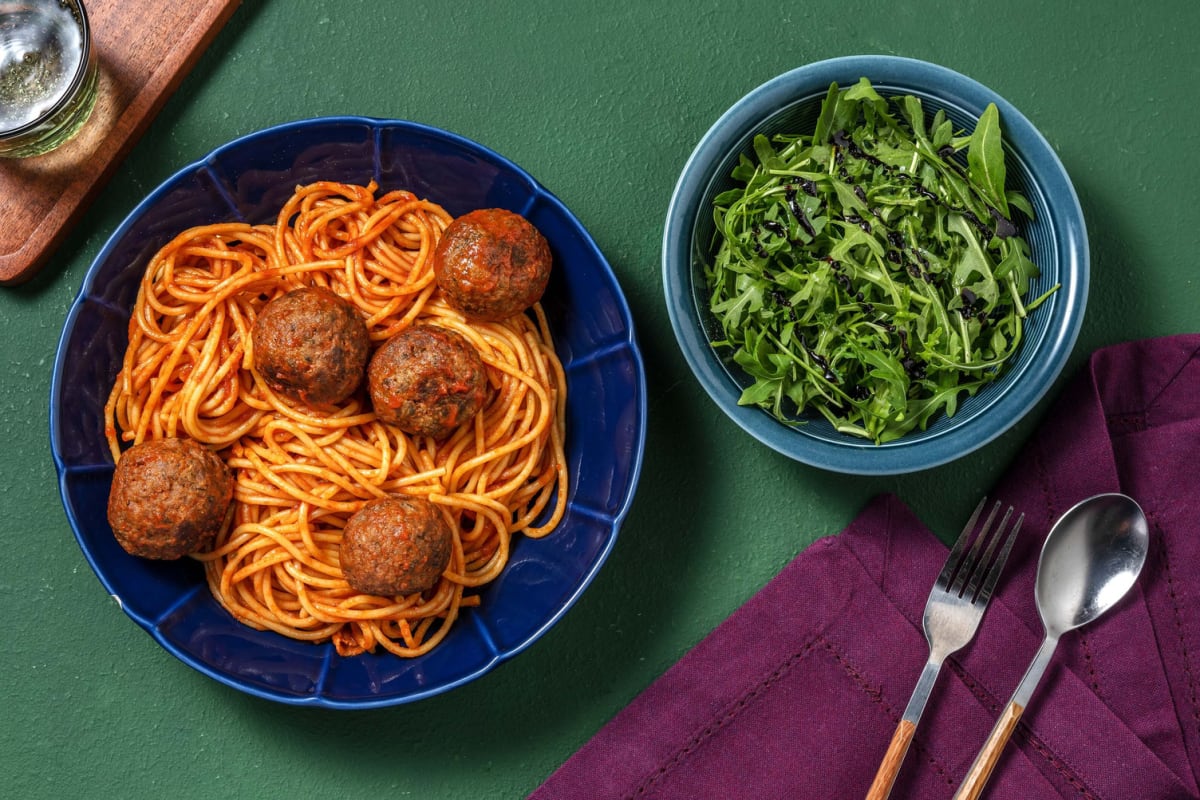 Ultimate Tagliatelle and Meatballs