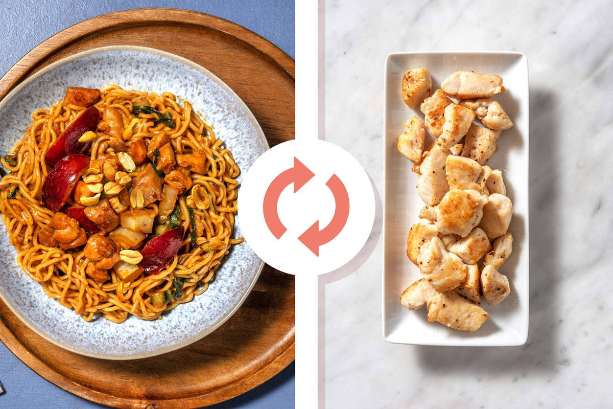 Chicken Breast and Plum StirFry Recipe HelloFresh