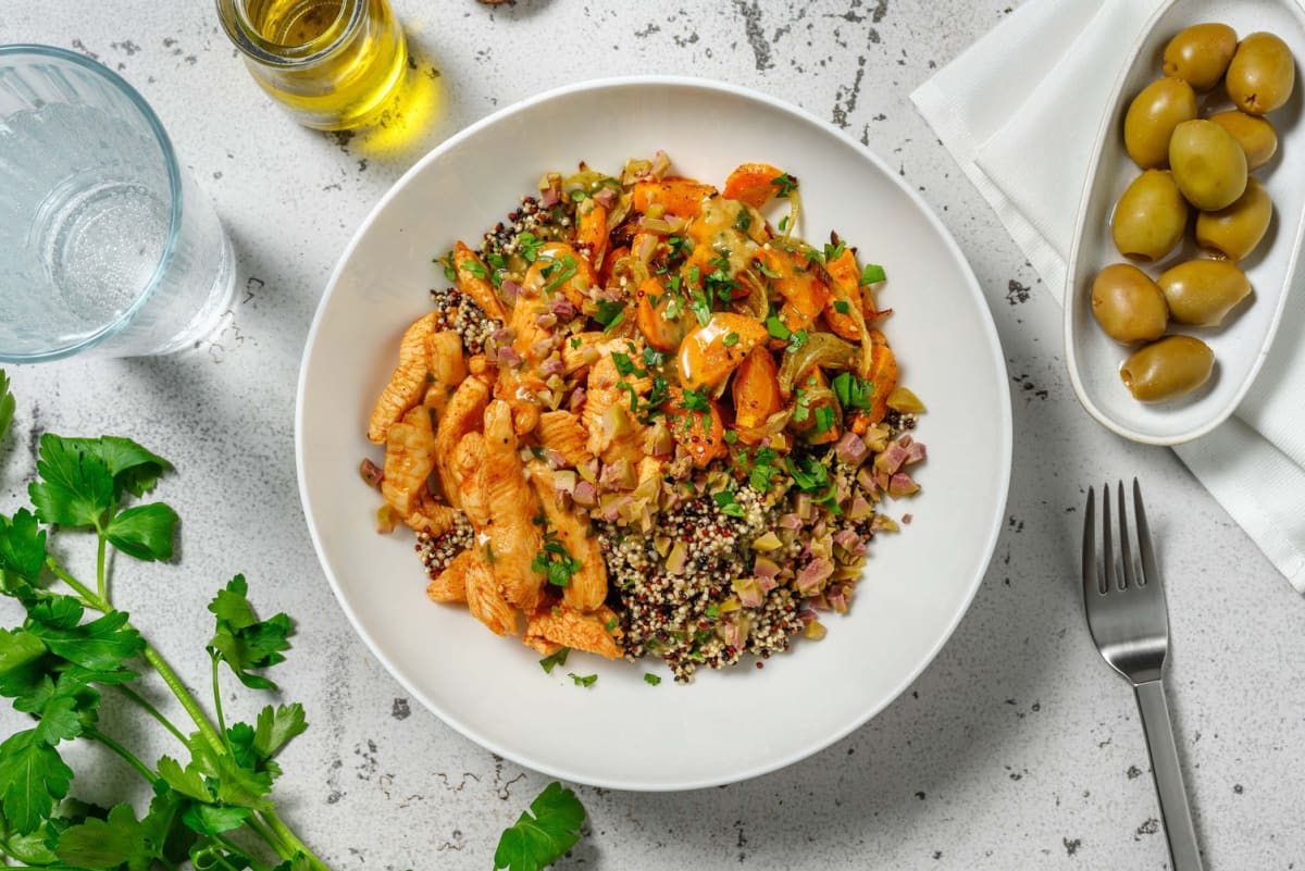 Hähnchen Tajine!
