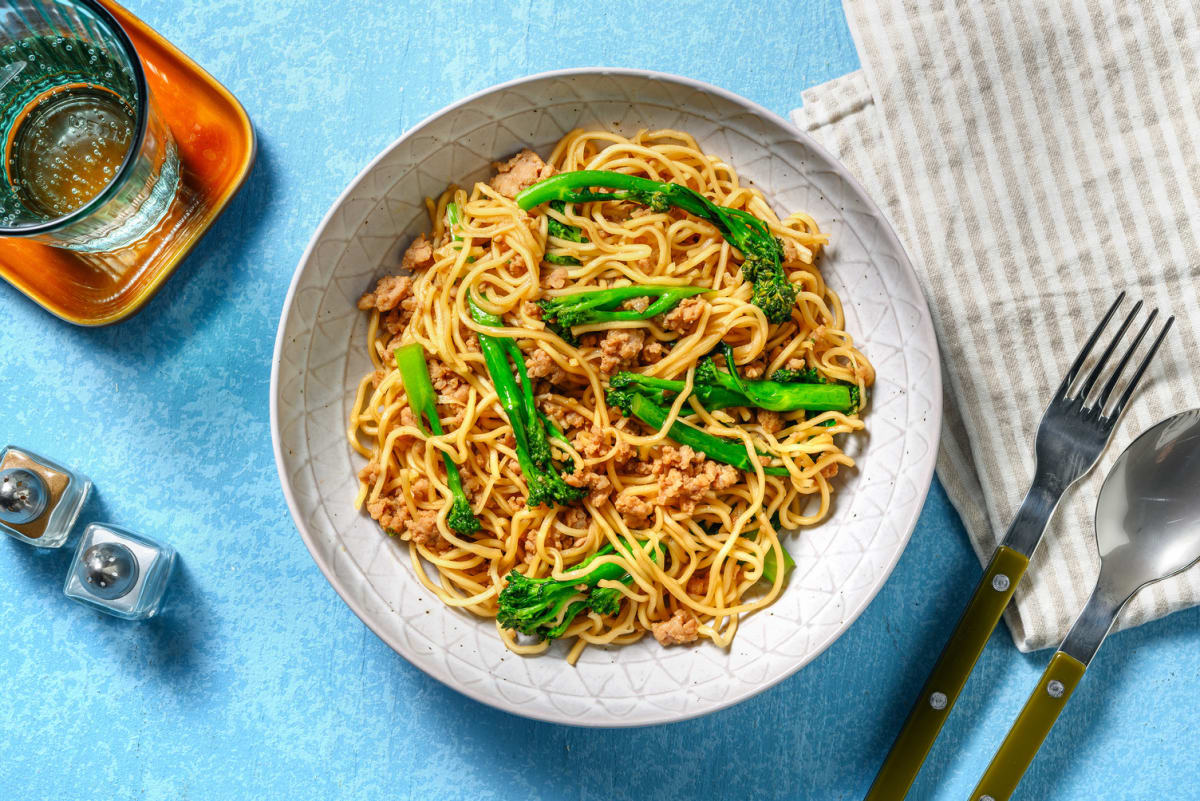 Sticky Bulgogi Beef Noodles