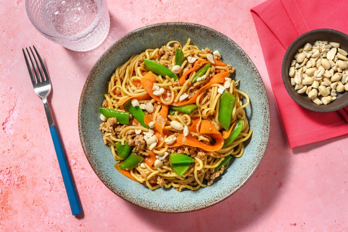 Teriyaki Pork Mince Stir-Fry