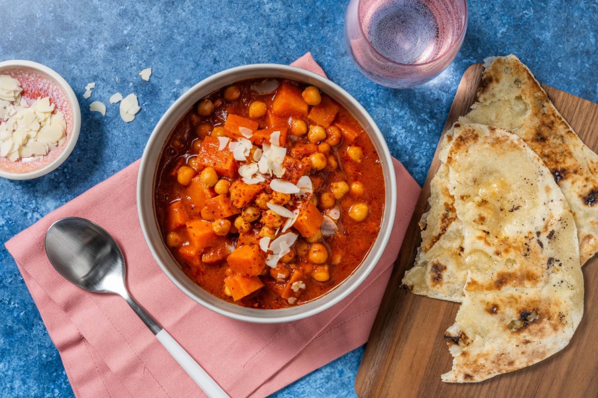Sweet Potato and Chickpea Rogan Josh