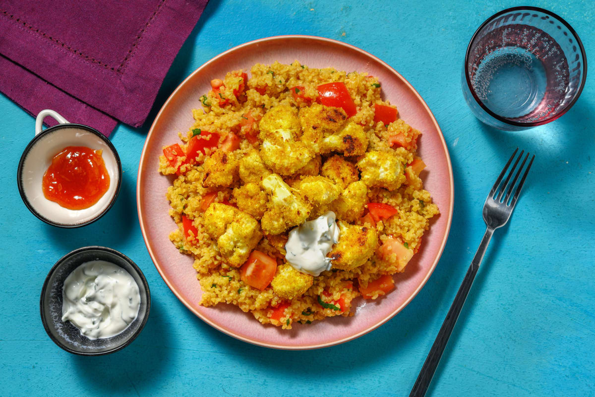 Spiced Cauliflower Nuggets