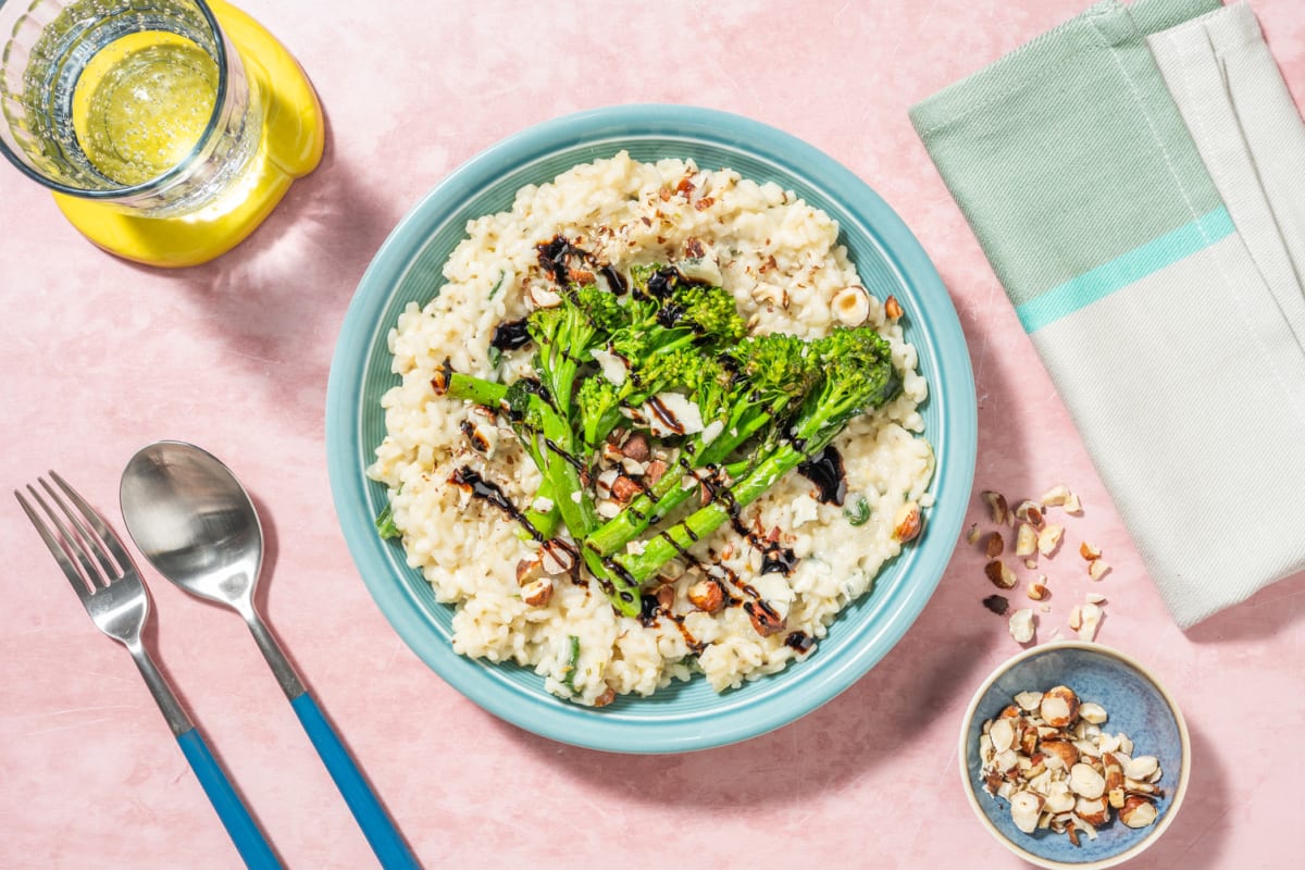 Blue Cheese and Broccoli Risotto 