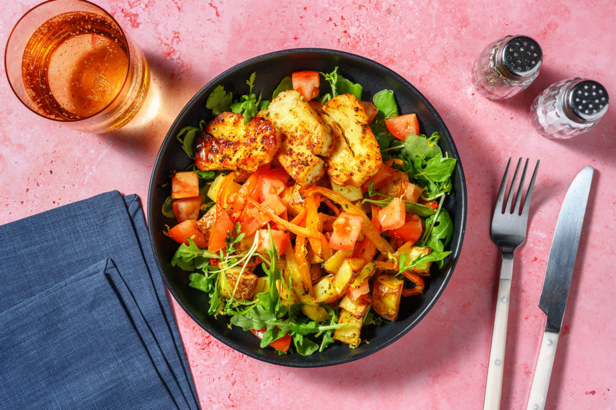 Honeyed Peri Peri Cheese Salad