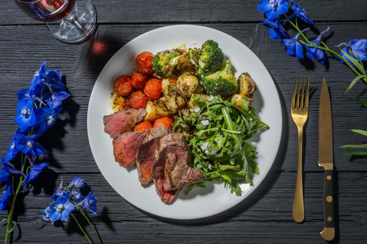 Tagliata di manzo van tournedos