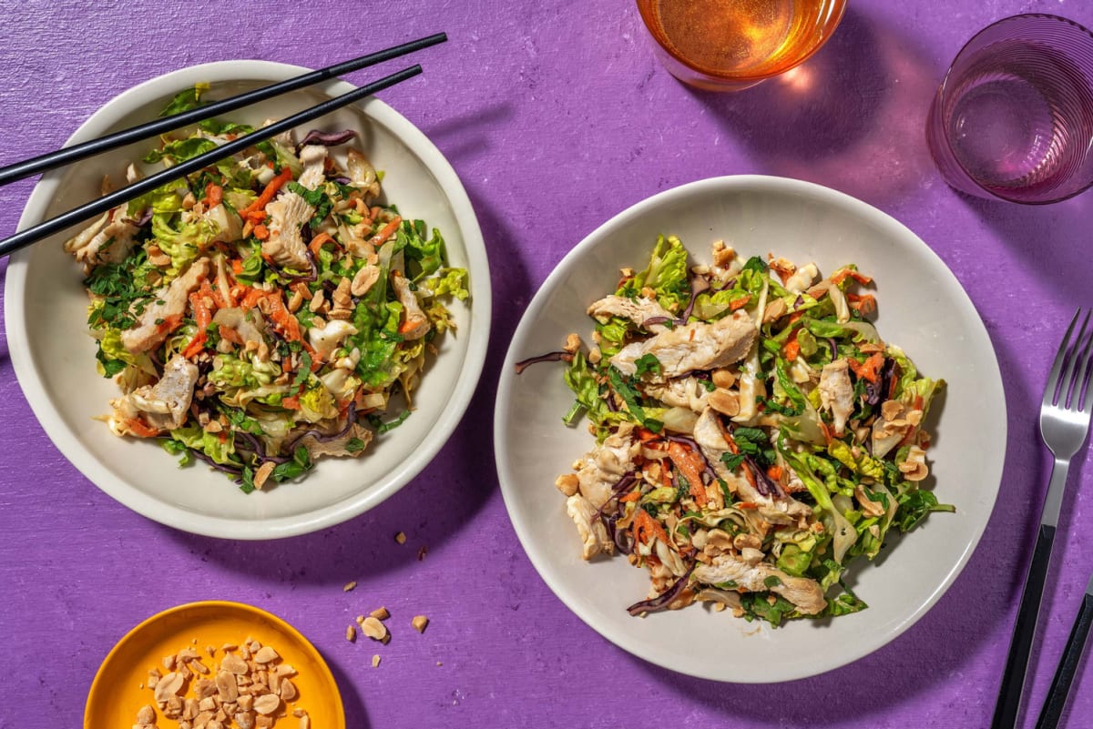 South-East Asian Style Ginger-Soy Chicken Salad