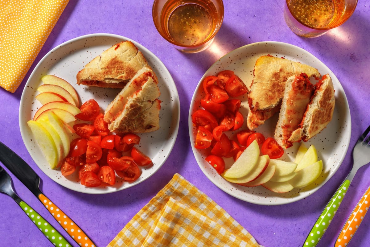 Kids' Pan-Fried Pizza Toastie