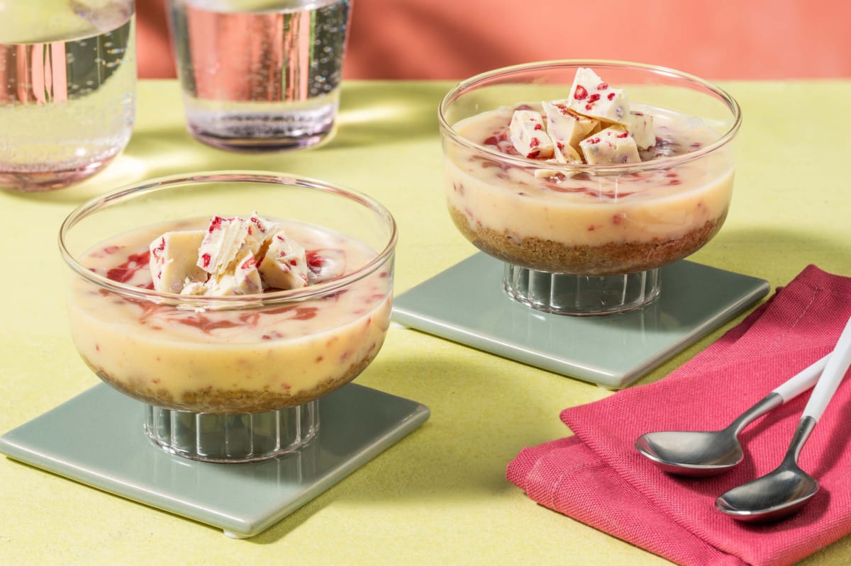 Berry in Love White Chocolate Pots