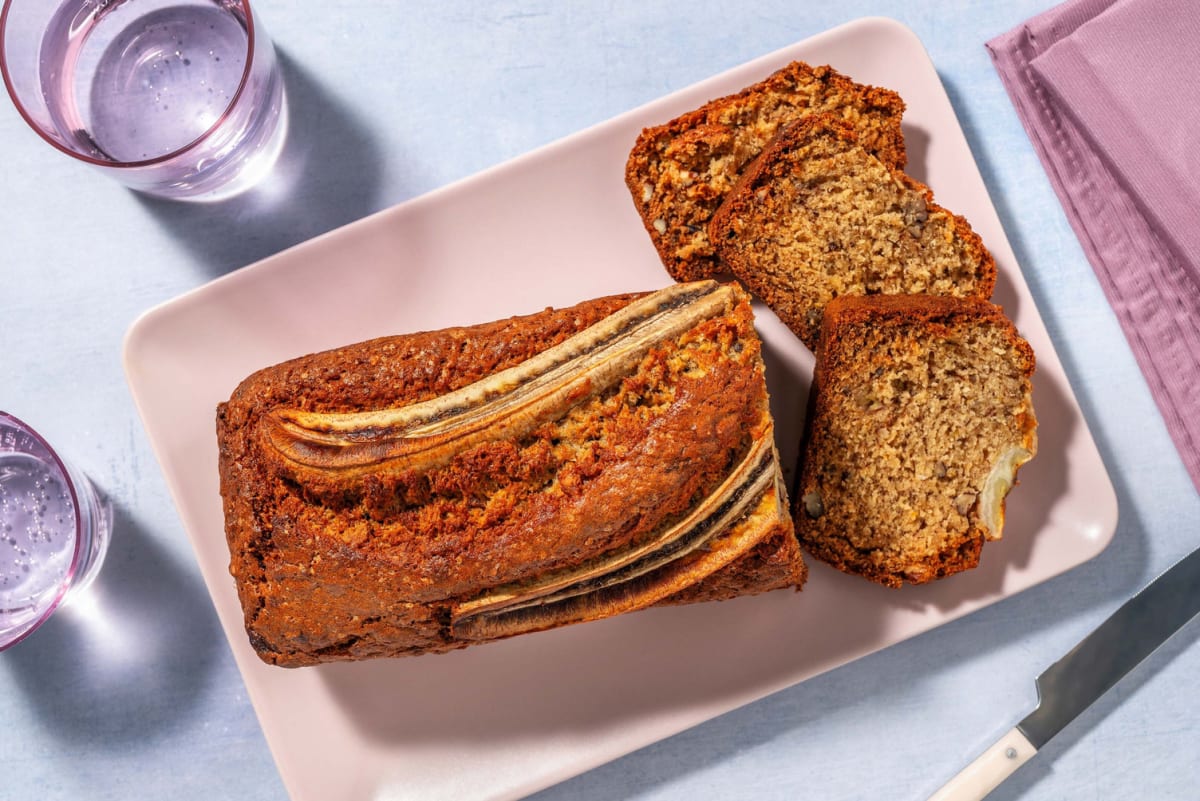 Bananenbrood met gember