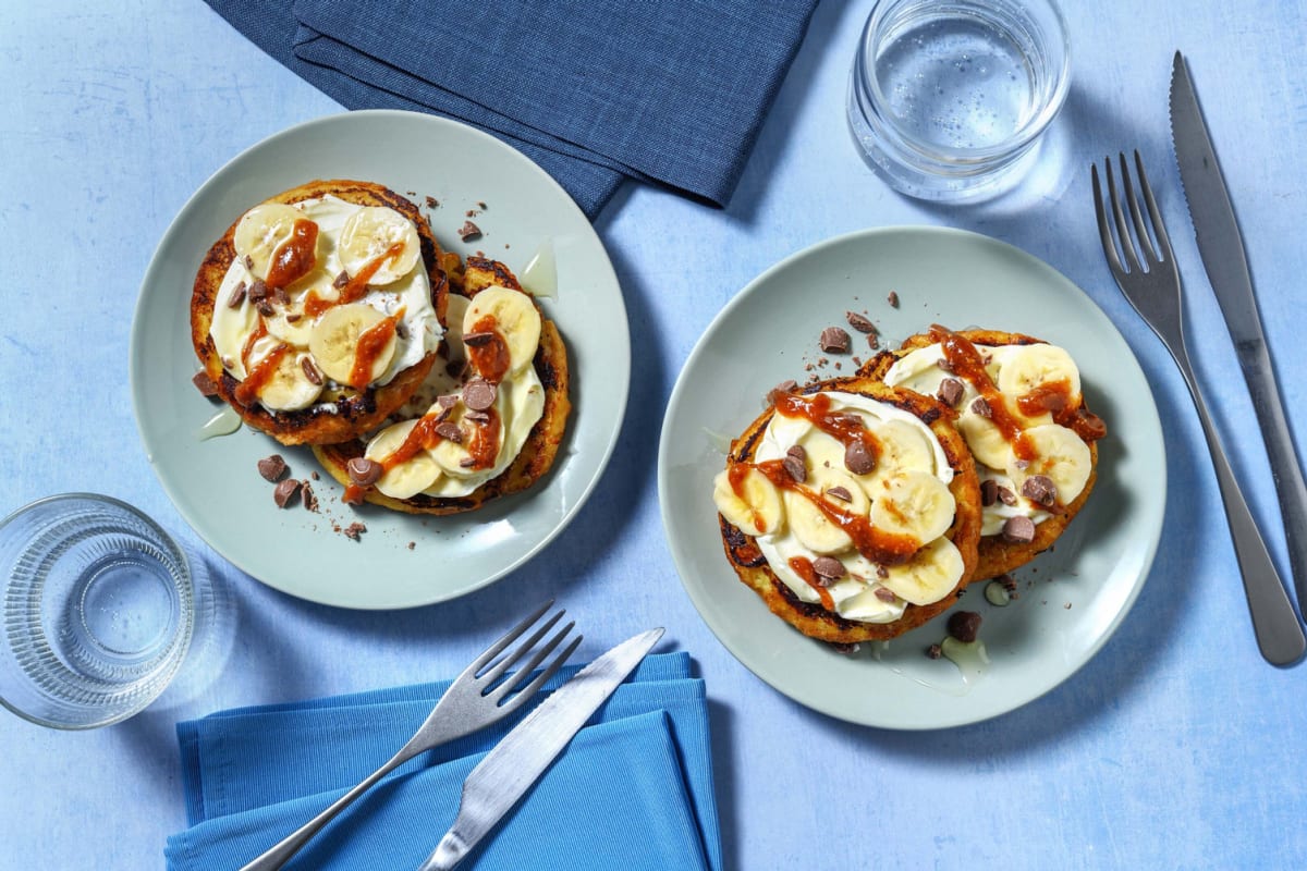 Pains perdus à la banane et au chocolat