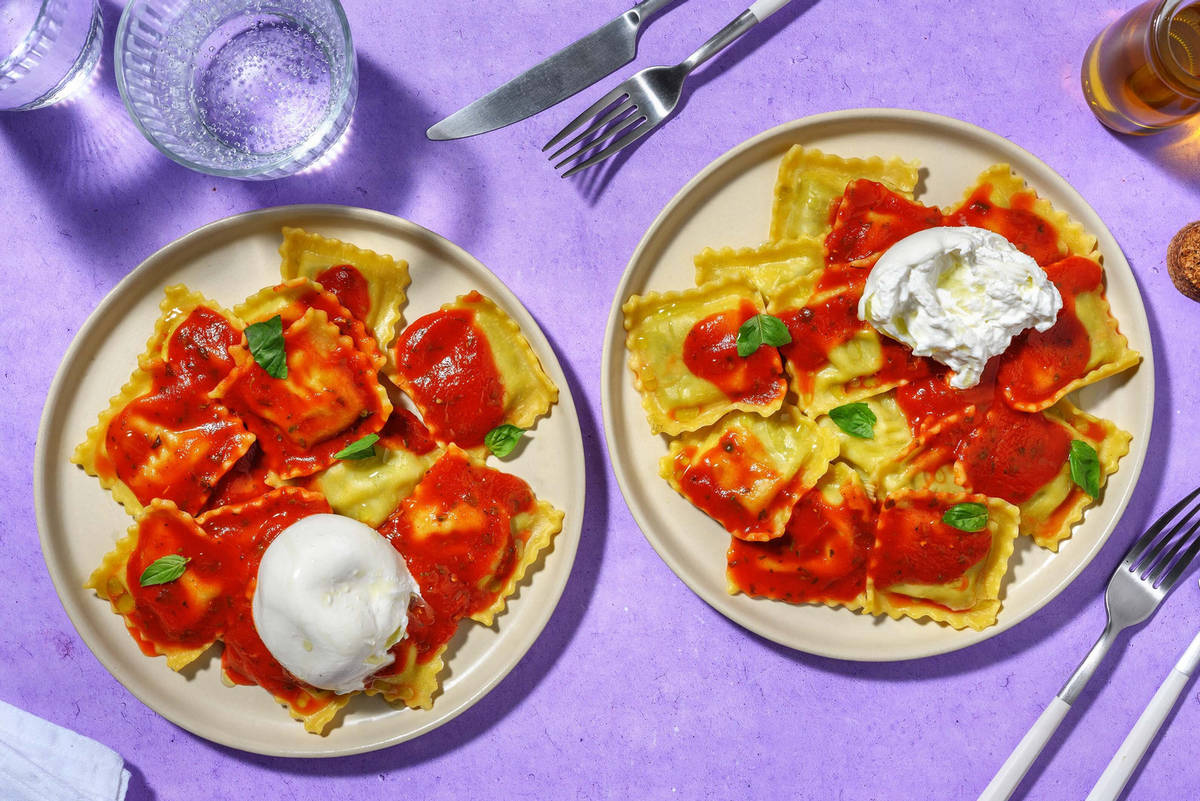 Ravioli Avec 6 Formes Fleur Et Dispositif De Séparation - Neuf