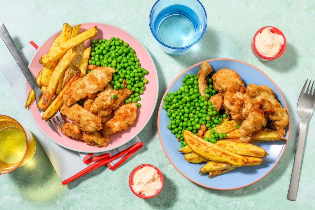 Kids' Chicken Strips and Chips