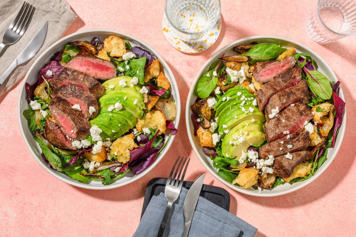 21 Day Aged Rump Steak Chimichurri Salad