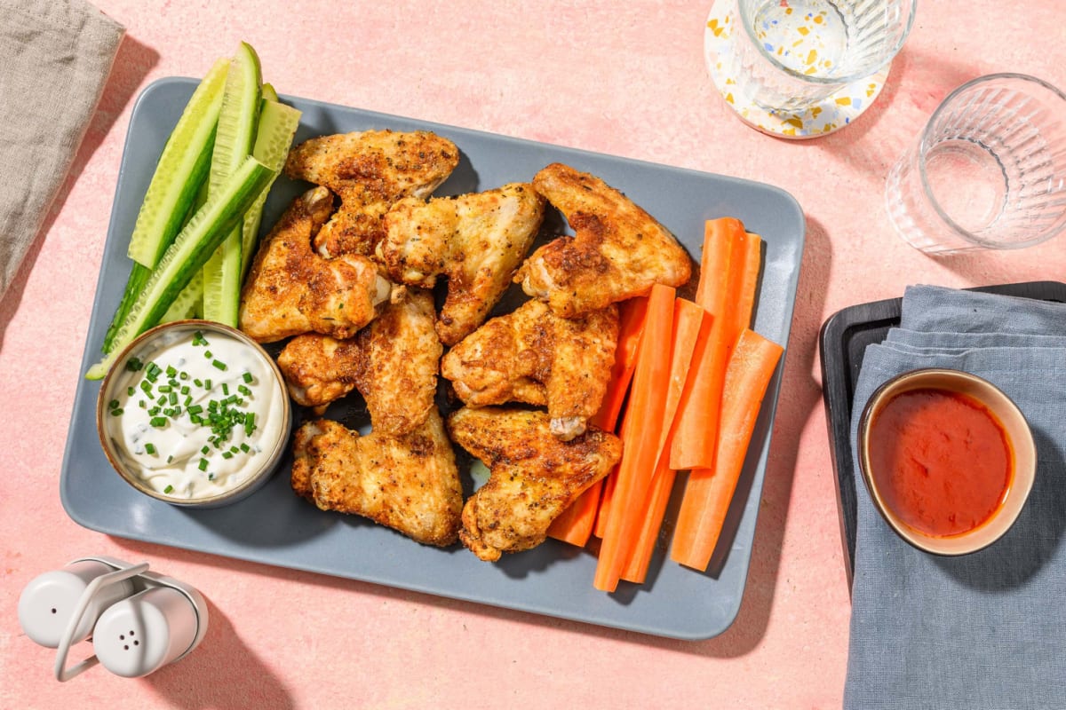 Oven-Baked Chicken Wings