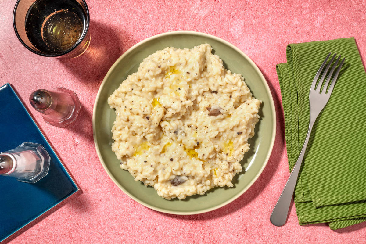 Risotto al tartufo HelloFresh