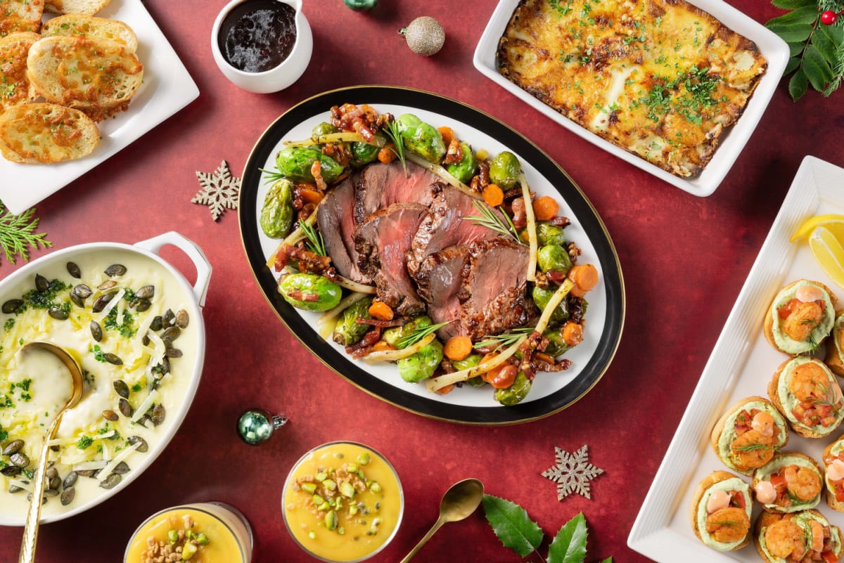 Box de Noël : menu festif en 4 services