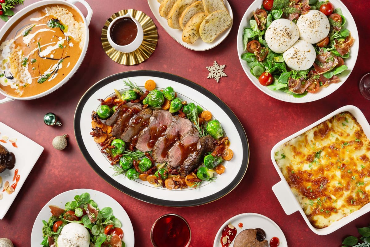 Box de Noël : menu préparation rapide en 4 services